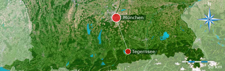 Bayern_Karte_Tegernsee